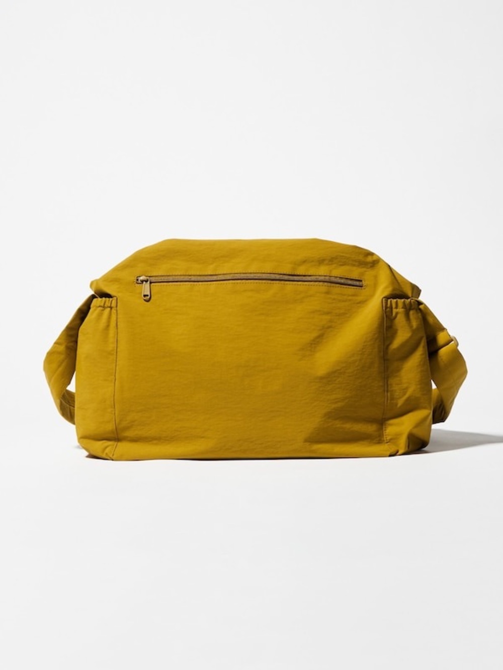 Uniqlo Mustard Yellow Drawstring Shoulder Bag - Picture 5 of 10
